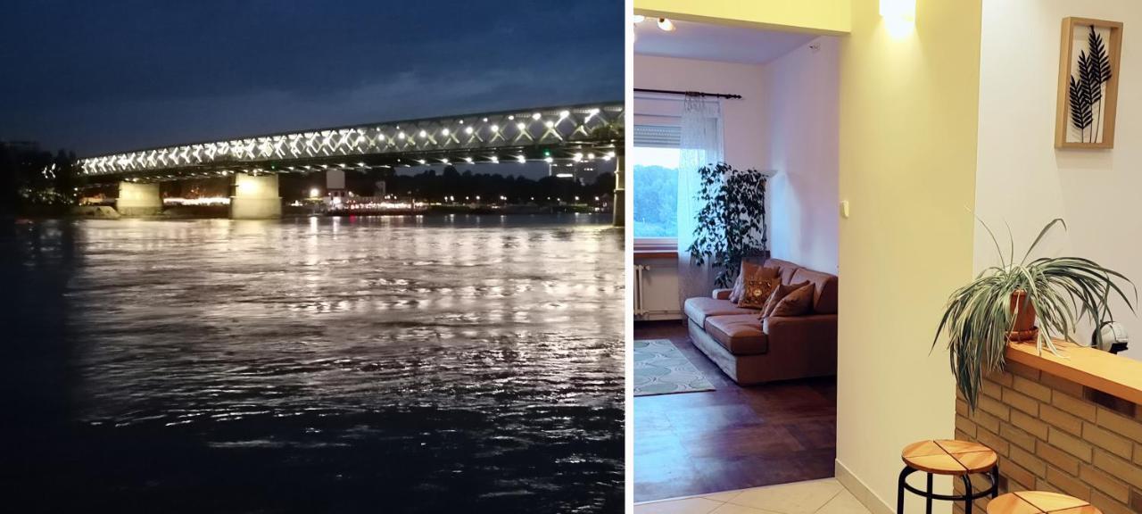 Danube Riverside Apartment With Quite Workplace Bratislava Luaran gambar
