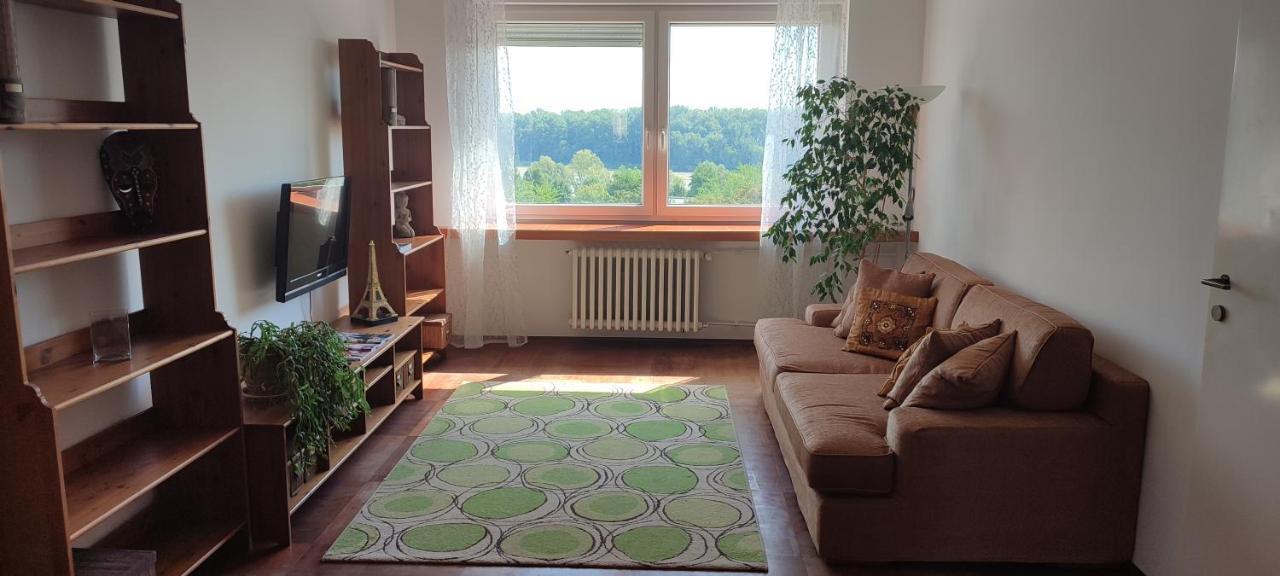 Danube Riverside Apartment With Quite Workplace Bratislava Luaran gambar